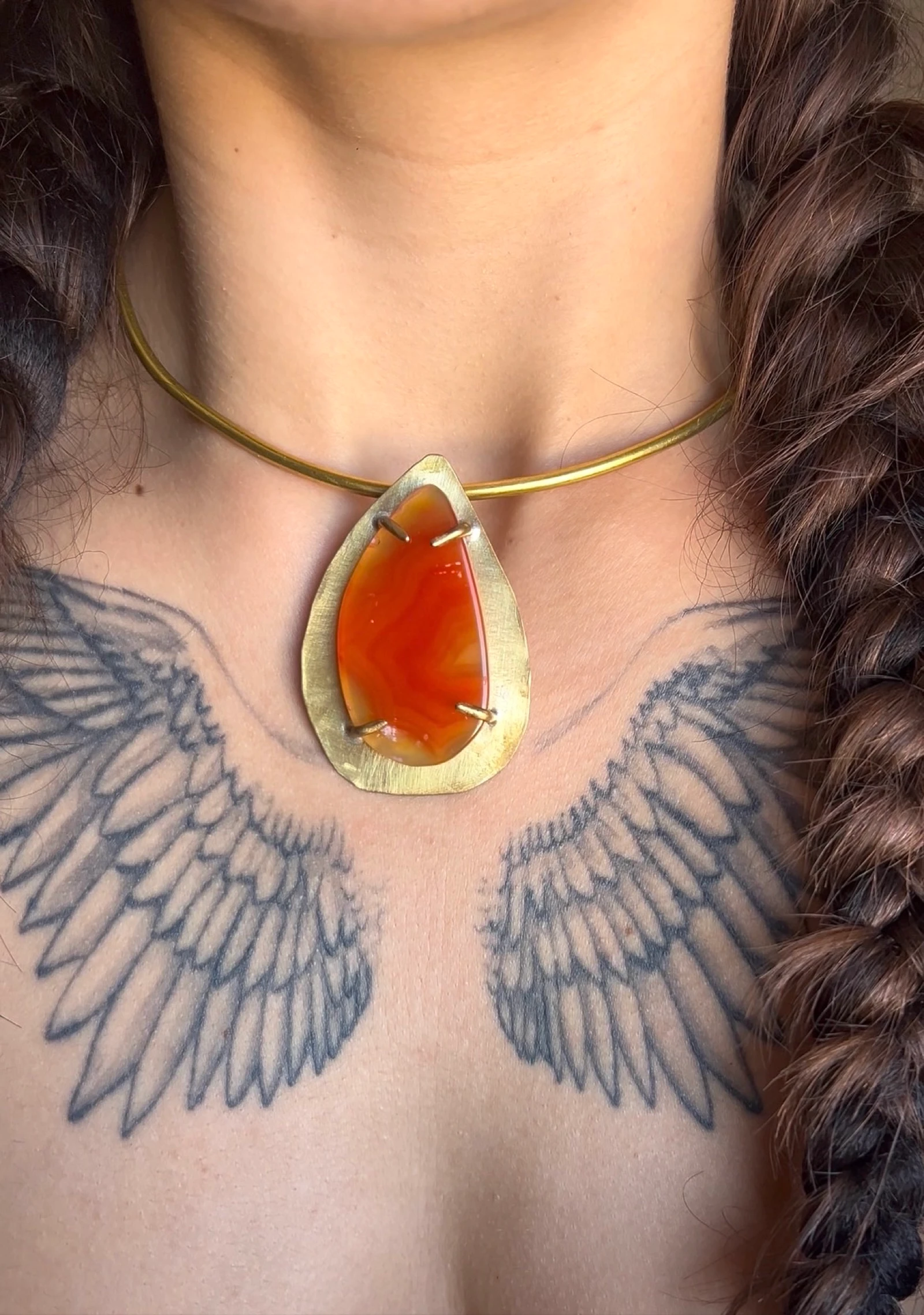 Choker / Halsketting Ágata Conalina – photo 2